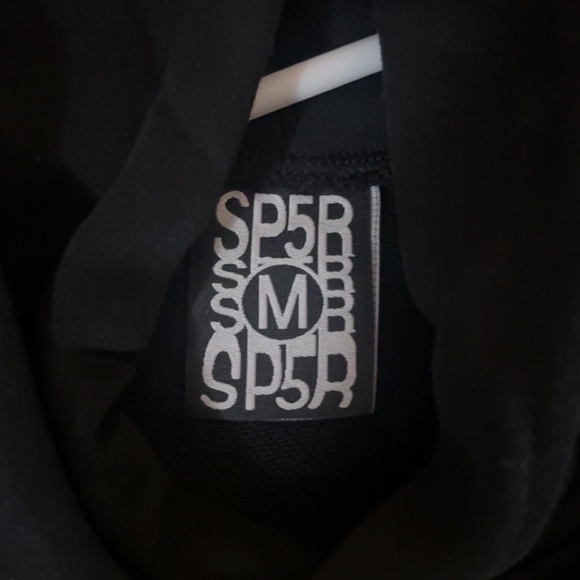 Sp5der “Jeffrey” hoodie Black - Picture 3 of 3